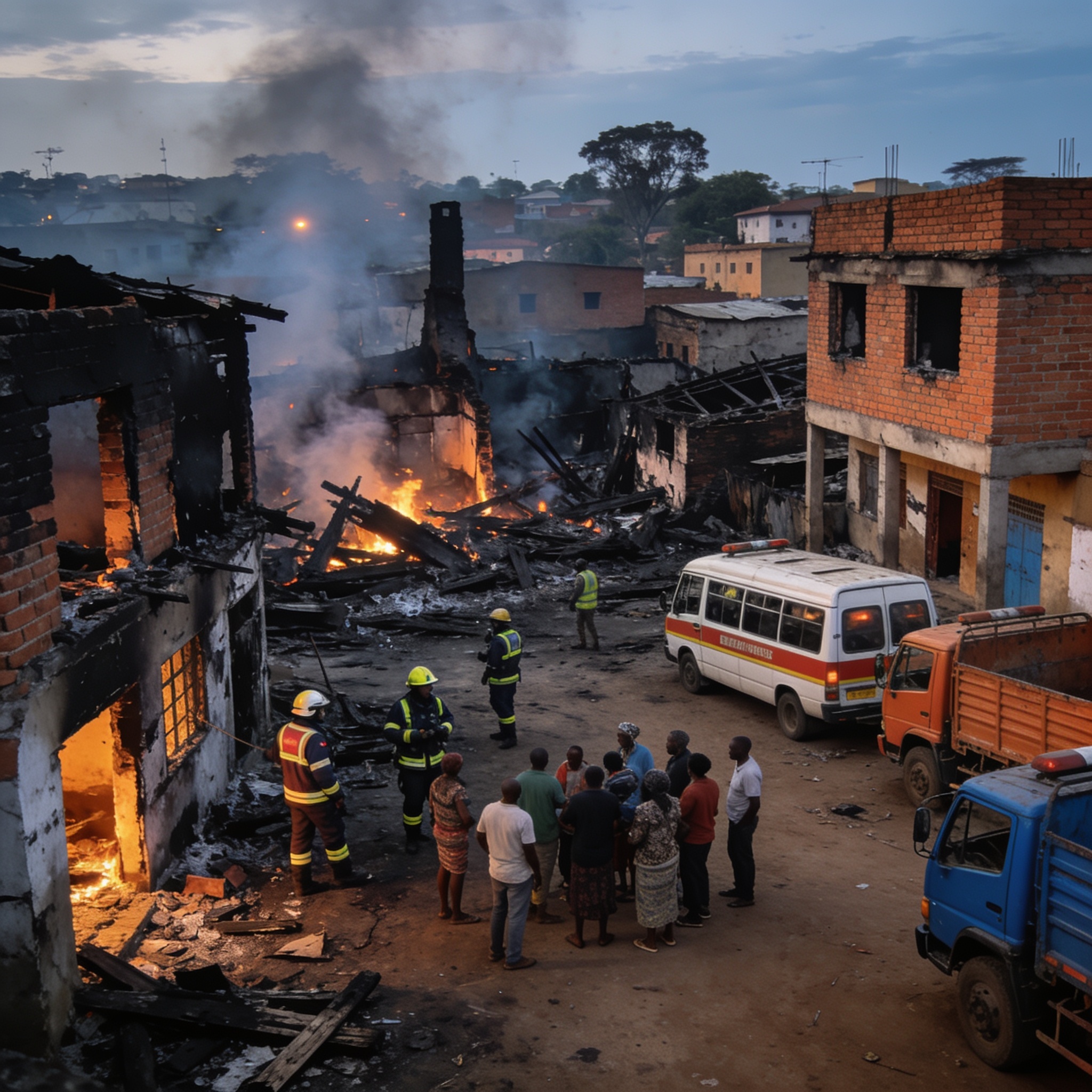 Chivhu Inferno: 30 Perish in Devastating Fire, President Declares State of Disaster