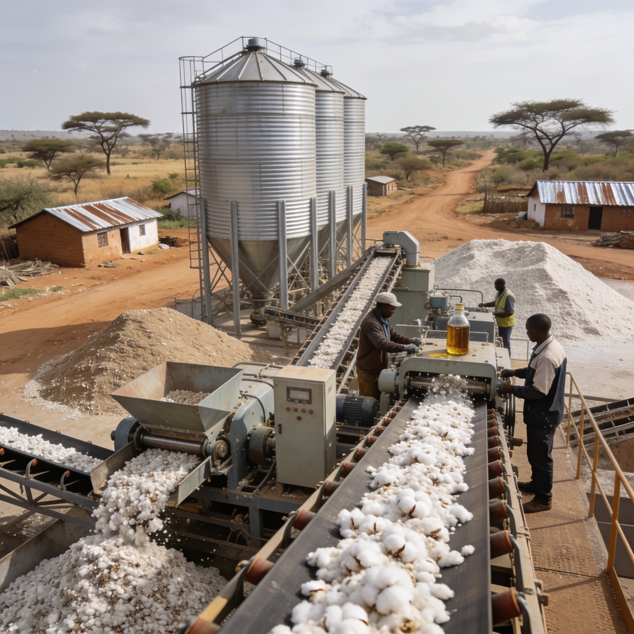 Gokwe Cottonseed Processing Creates New Rural Industries