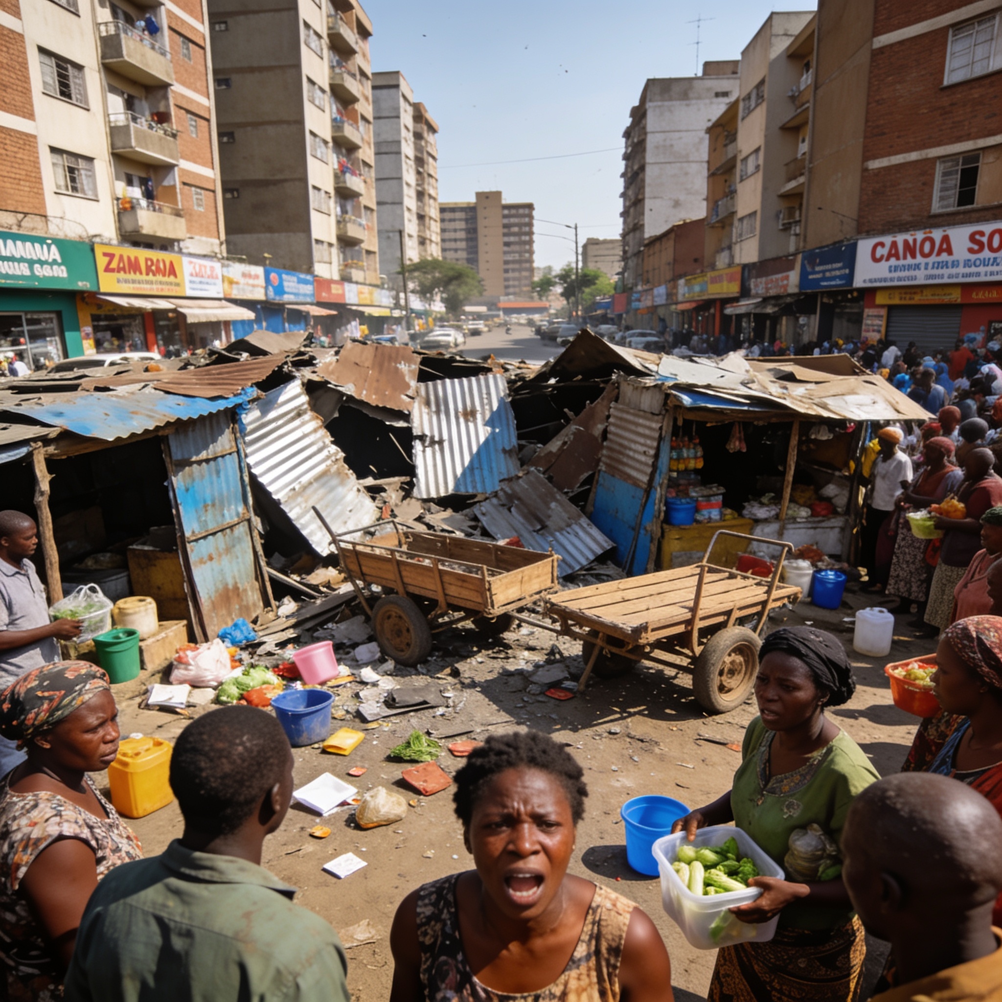 Harare Demolitions and Vendor Evictions: Deadline Sparks Outrage Over Betrayal of the Poor
