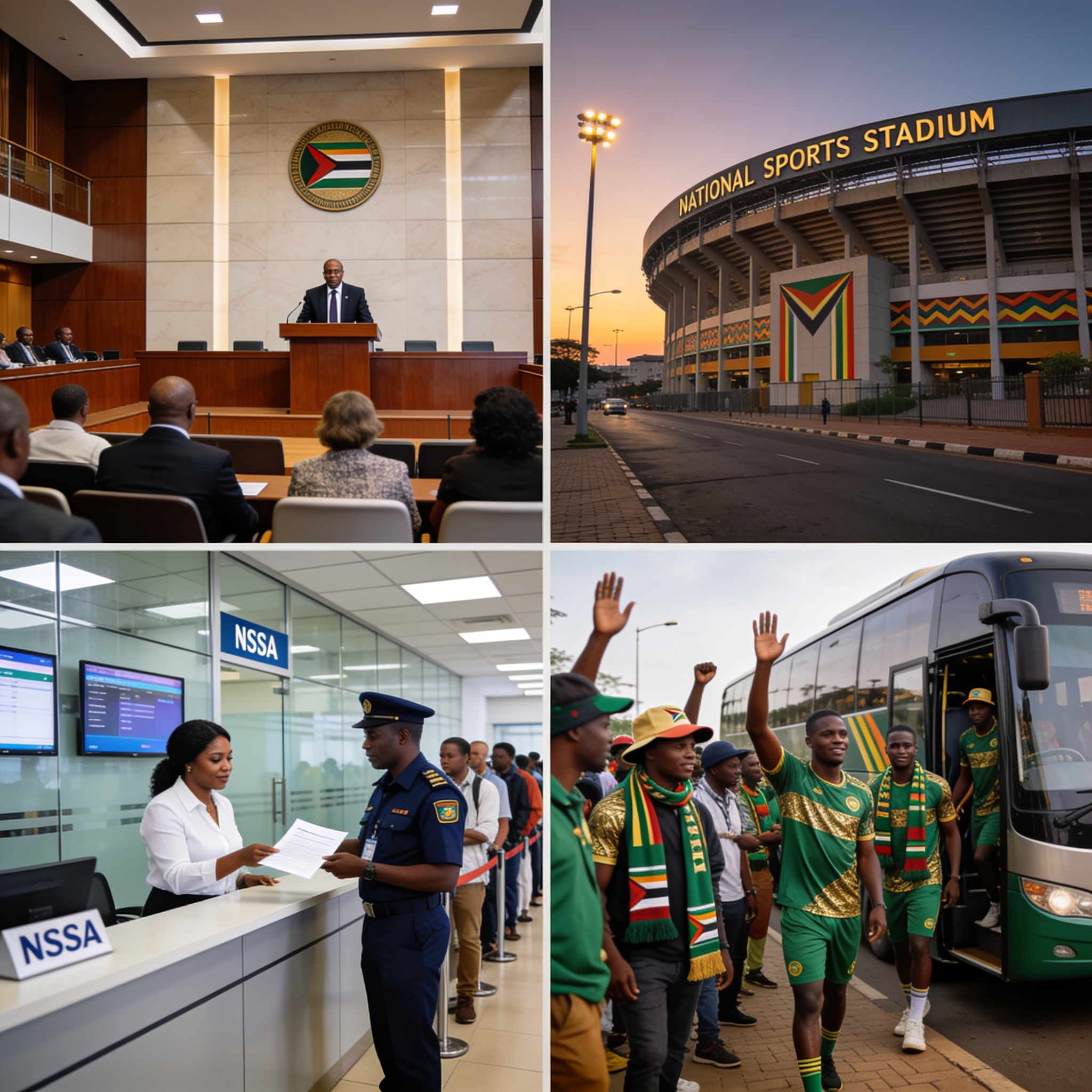 Harare Digest: Mnangagwa’s SONA, NSSA Pension Boost, and Warriors’ Homecoming