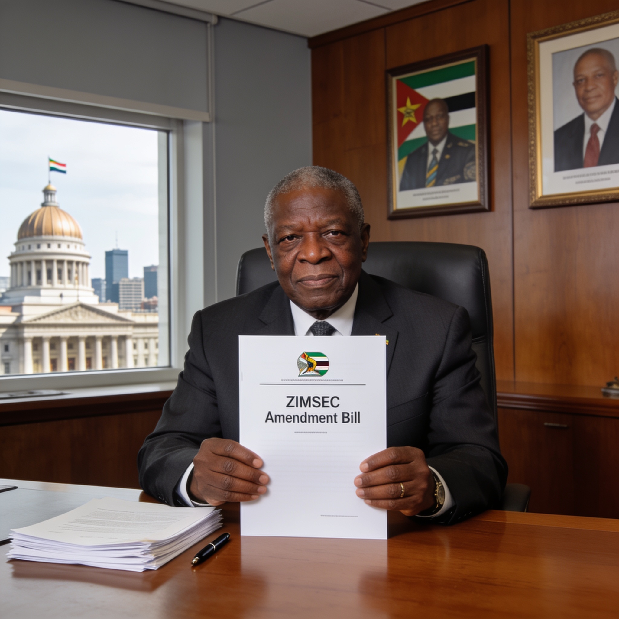 President Mnangagwa Returns ZIMSEC Amendment Bill to Parliament Over Unspecified Concerns