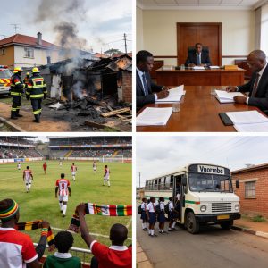 Zimbabwe round-up: Glen View fire, constitutional wrangling, Warriors’ Congo test and a Vurombo school-bus milestone