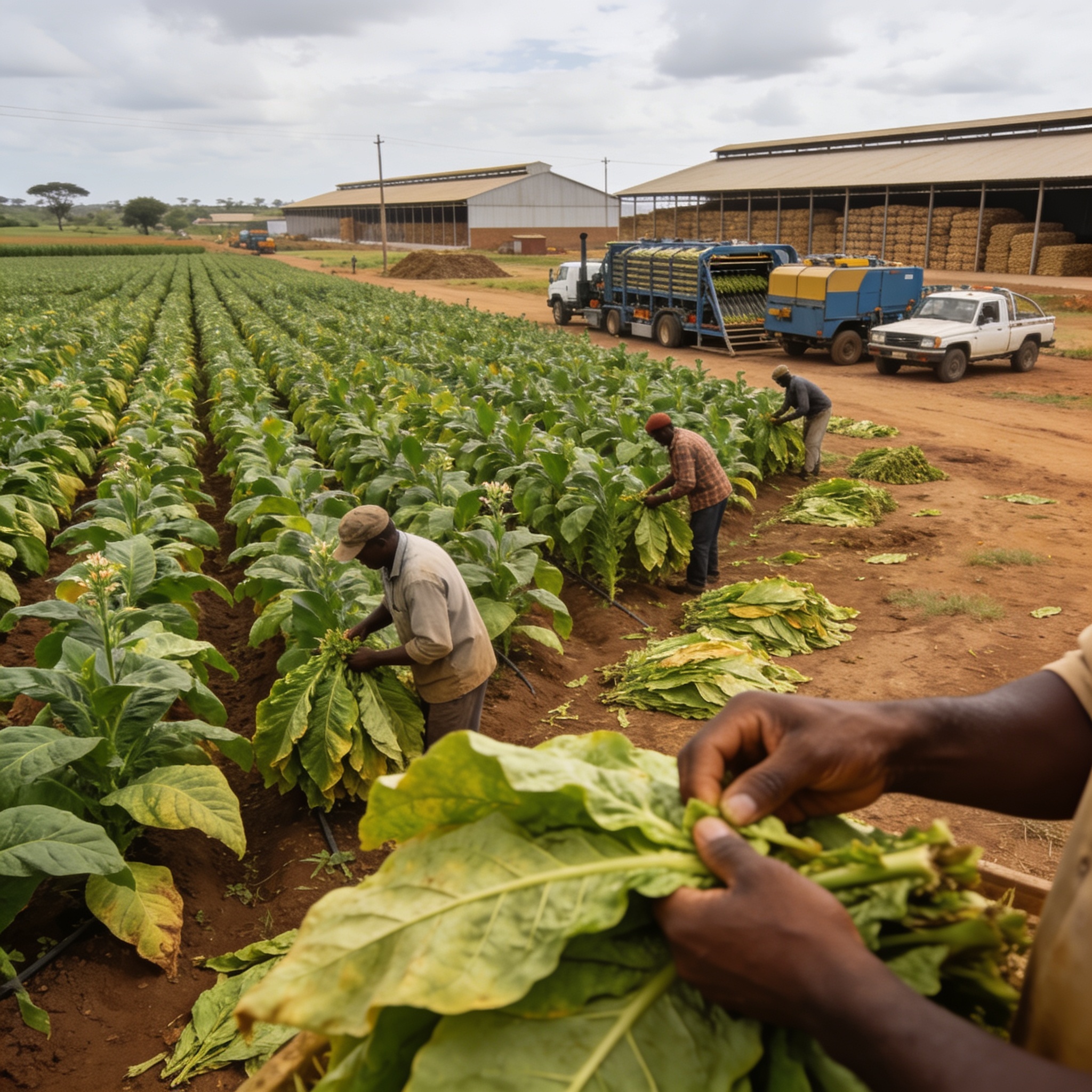 Zimbabwe Tobacco Output Rises 1% to 356 Million kg Despite Choppy Global Market